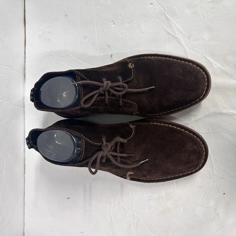 Cole Haan x Todd Snyder Lewis Chukka Boots‎ Mens 7.5 M Brown Suede Ankle Lace Up